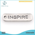 High quality german silver inspire custom charms jewelry